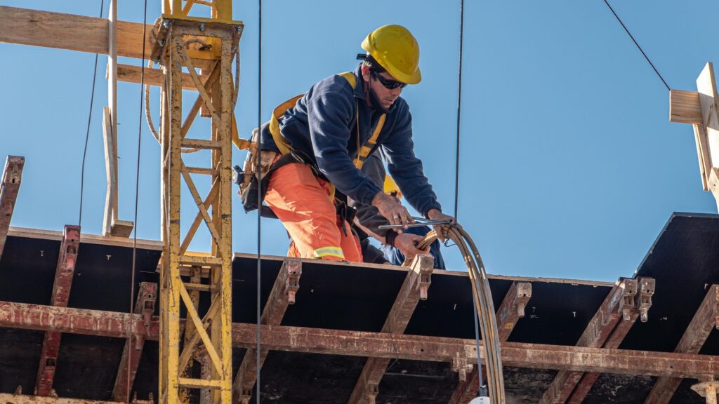 Construction worker on a job site, illustrating the need for CG 20 10 Additional Insured - Completed Operations coverage.