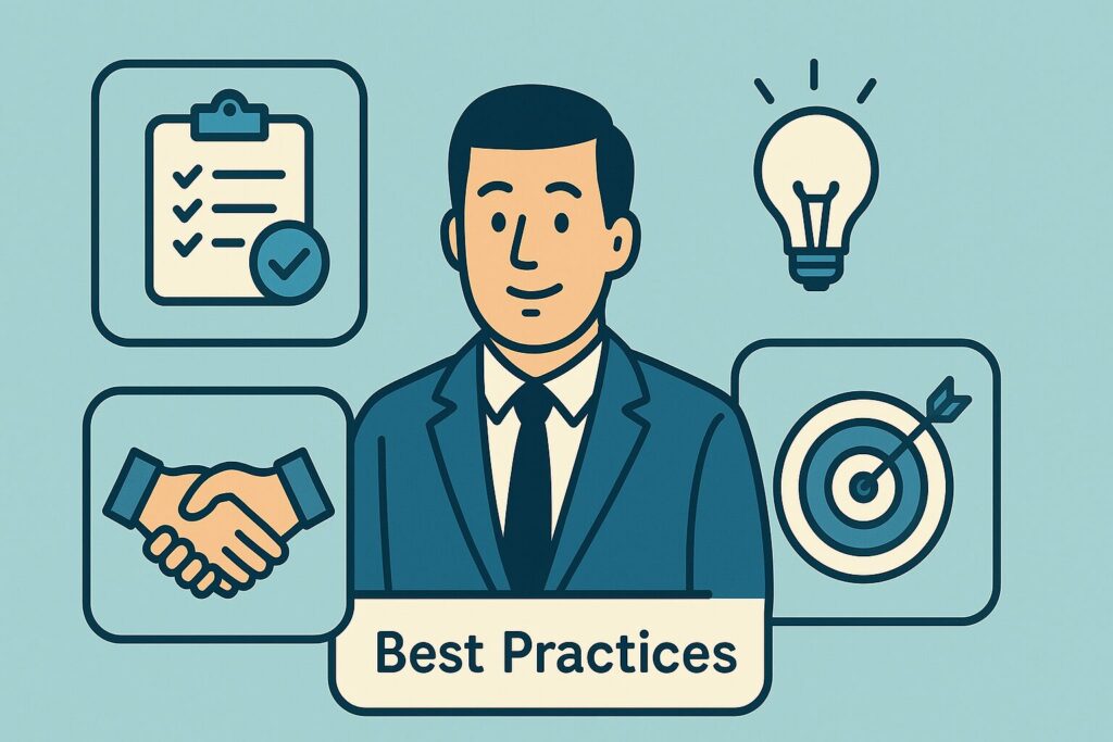 Image illustrating best practices for blanket insurance.